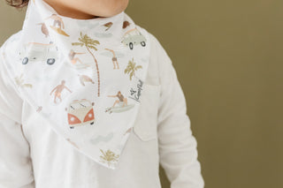 Copper Pearl Maui Bandana Bib Set, Copper Pearl, Baby Shower, Baby Shower Gift, Bandana Bib Set, Bandana Bibs, Bandanna Bibs, cf-type-bib-set, cf-vendor-copper-pearl, Copper Pearl, Copper Pea