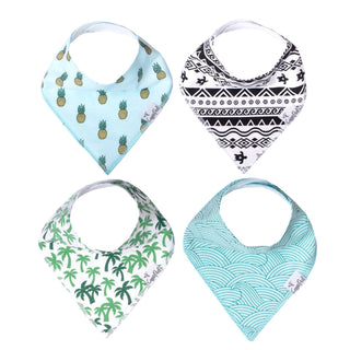 Copper Pearl Maui Bandana Bib Set - Original, Copper Pearl, Baby Shower, Baby Shower Gift, Bandana Bib Set, Bandana Bibs, Bandanna Bibs, Copper Pearl, Copper Pearl Basics, Copper Pearl Bib Se