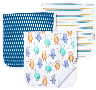Copper Pearl Max (Monsters) Premium Burp Cloth Set, Copper Pearl, Burp Cloth Set, Burp Cloths, Copper Pearl Burp Cloth Set, Copper PEarl Max, Copper Pearl Monsters, Monster, Monsters, Burp Cl