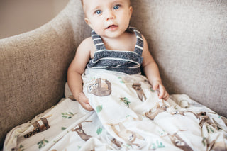Copper Pearl Noah Knit Swaddle Blanket, Copper Pearl, Copper Pearl, Copper Pearl Noah, Copper Pearl Noah Knit Swaddle Blanket, Copper Pearl Sloth, Copper Pearl Swaddling Blanket, Knit Swaddle