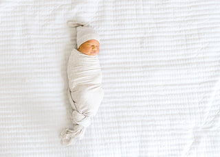 Copper Pearl Oat Knit Swaddle Blanket, Copper Pearl, cf-type-swaddling-blanket, cf-vendor-copper-pearl, Copper Pearl, Copper Pearl Oat, Copper Pearl Oat Knit Swaddle Blanket, Copper Pearl Sol