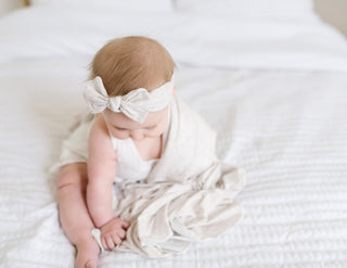 Copper Pearl Oat Knit Swaddle Blanket, Copper Pearl, cf-type-swaddling-blanket, cf-vendor-copper-pearl, Copper Pearl, Copper Pearl Oat, Copper Pearl Oat Knit Swaddle Blanket, Copper Pearl Sol