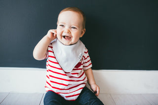 Copper Pearl Oxford Bandana Bib Set, Copper Pearl, Baby Shower, Baby Shower Gift, Bandana Bib Set, Bandana Bibs, Bandanna Bibs, cf-type-bib-set, cf-vendor-copper-pearl, Copper Pearl, Copper P