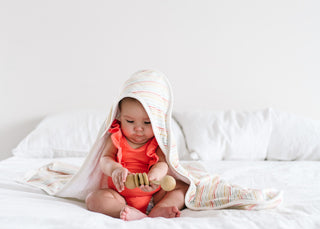 Copper Pearl Rainee Knit Hooded Towel, Copper Pearl, Baby Girl Baby Shower Gift, Baby Shower, Baby Shower Gift, Baby shower Girft, Baby Shower Girl, Copper Pearl, Copper Pearl Bath Time, Copp