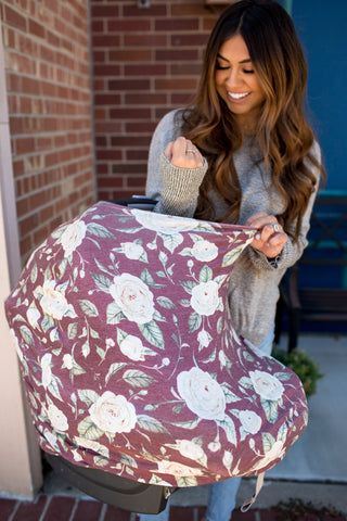 Copper Pearl Scarlet 5-in-1 Multi-Use Cover, Copper Pearl, All Things Holiday, Baby Shower, Car Seat Cover, Copper Pearl, Copper Pearl 5-in-1 Multi Use Cover, Copper Pearl 5-in1 Multi Use Cov