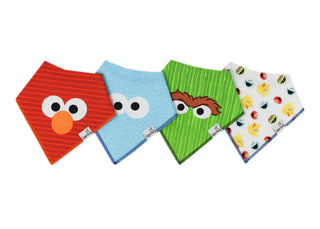 Copper Pearl Sesame Street Elmo Bandana Bib Set, Copper Pearl, Baby Shower, Baby Shower Gift, Bandana Bib Set, Bandana Bibs, Bandanna Bibs, cf-type-bib-set, cf-vendor-copper-pearl, Copper Pea