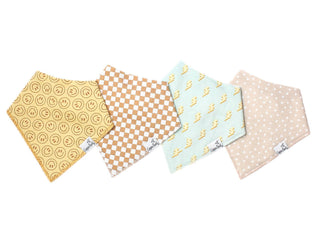 Copper Pearl Vance Bandana Bib Set, Copper Pearl, Baby Shower, Baby Shower Gift, Bandana Bib Set, Bandana Bibs, Bandanna Bibs, Checker, Copper Pearl, Copper Pearl Bandanna Bibs, Copper Pearl 