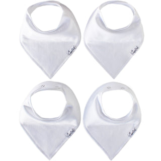 Copper Pearl White Basics Bandana Bib Set, Copper Pearl, Baby Shower, Baby Shower Gift, Bandana Bib Set, Bandana Bibs, Bandanna Bibs, Basic Bibs, Copper Pearl, Copper Pearl Bandanna Bibs, Cop
