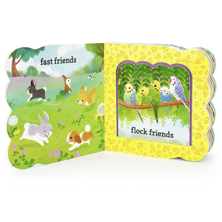 Babies Love Friendship Lift A Flap Board Book, Cottage Door Press, Babies Love Friendship Lift A Flap Board Book, Board Book, Cottage Door Press, EB Baby, EB Boy, EB Boys, EB Girls, Lift a Fl