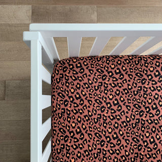 Gigi and Max Sienna Leopard Crib Sheet, Gigi and Max, cf-type-crib-sheet, cf-vendor-gigi-and-max, CM22, Crib Sheet, Gigi & Max, Gigi & Max Crib Sheet, Gigi & Max Sienna Leopard, Gigi & Max Si