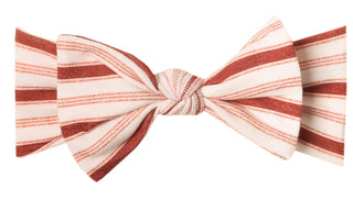 Copper Pearl Cinnamon Knit Headband, Copper Pearl, All Things Holiday, Candy Cane Stripe Headband, Christmas Headband, Copper Pearl, Copper Pearl Bow, Copper Pearl Candy Cane Stripe, Copper P