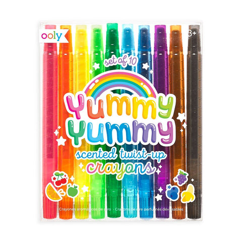 Ooly Yummy Yummy Scented Twist Up Crayons, Ooly, Art Supplies, Camp Gift, Camp Gifts, Crayons, ift, Ooly, Ooly Crayons, Scented Crayons, School Supplies, Stacking Crayons, Toys, Tween Gift, T