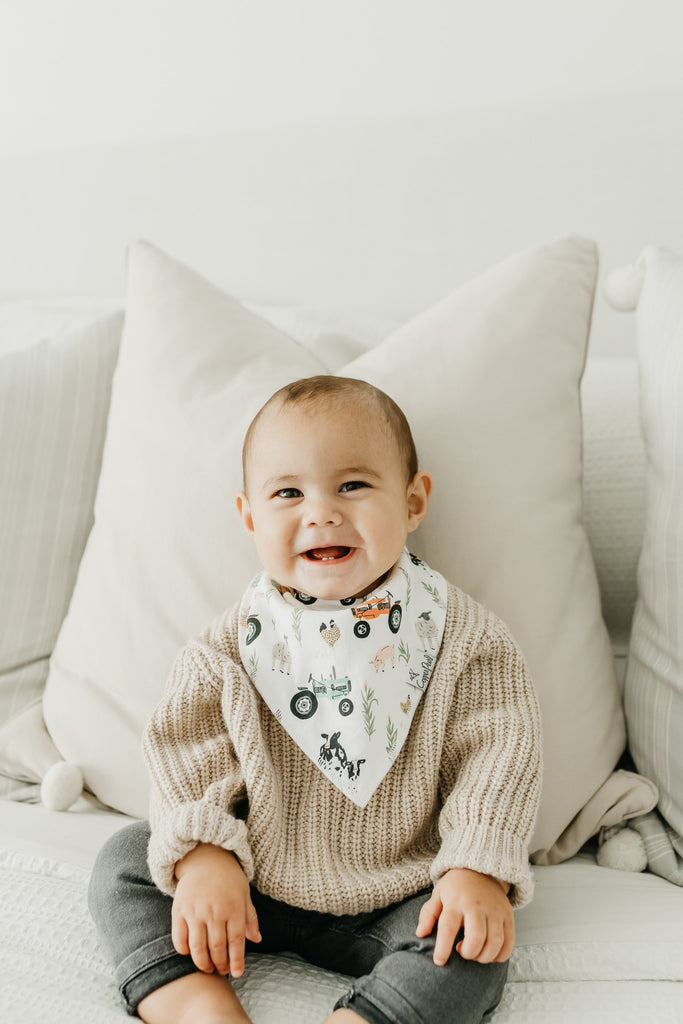Copper Pearl Jo Bandana Bib Set Basically Bows & Bowties