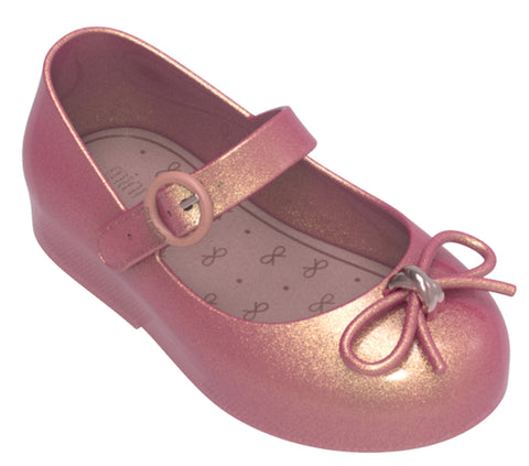 Mini Melissa Sweet L-Pink Flower Pearly, Mini Melissa, Bow Shoes, Cyber Monday, Dress Shoes, Els PW 5060, Little Girl Shoes, Mini Melissa, Mini Melissa Bow Shoes, Mini Melissa Gold, mini meli