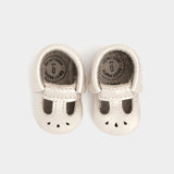 Freshly Picked Newborn Platinum Mary Jane Soft Sole Moccasins, Freshly Picked, Cyber Monday, Freshly Picked, Freshly Picked Mary Jane Soft Sole Moccasins, Freshly Picked Moc, Freshly Picked M