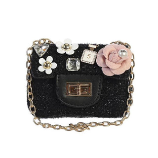 Dear Ellie Mini Tweed Handbag - Black, Dear Ellie, Dear Ellie, Dear Ellie Black, Dear Ellie Black Mini Tweed Handbag, Dear Ellie Handbag, Dear Ellie Mini Tweed Handbag, Dear Ellie Mini Tweed 