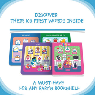 Ditty Bird First 100 Words Sound Board Book, Ditty Bird, Board Book, Book, Books, Books for Children, cf-type-books, cf-vendor-ditty-bird, Children's Book, Ditty Bird, Ditty Bird First Book, 
