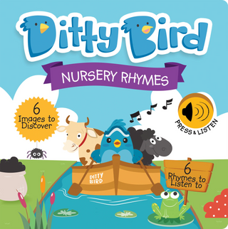 Ditty Bird Nursery Rhymes Sound Board Book, Ditty Bird, Board Book, Book, Books, Books for Children, cf-type-books, cf-vendor-ditty-bird, Children's Book, Children's Songs, Ditty Bird, Nurser