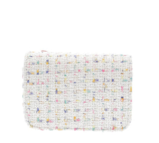 Doe A Dear White Boucle Bow Front Cross Body Handbag, Doe a Dear, Accessory, Doe a Dear, Doe a Dear Handbag, Doe A Dear Purse, Doe A Dear White Boucle Bow Front Cross Body Handbag, Handbag, L