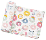Angel Dear Donut Smiles Bamboo Swaddling Blanket, Angel Dear, Angel Dear, Angel Dear Donut, Angel Dear Donut Smiles, Angel Dear Donut Smiles Bamboo Swaddling Blanket, Angel dear Swaddle, Ange