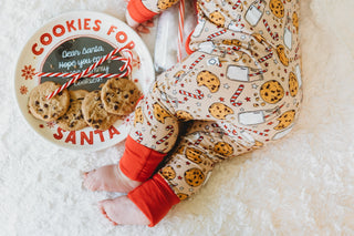 Dream Big Little Co Christmas Milk N Cookies Dream Romper, Dream Big Little Co, All Things Holiday, Christmas, Christmas Pajama, Christmas Pajamas, DBLC, Dream Big Little Co, Dream Big Little