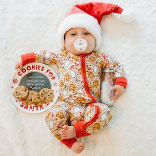 Dream Big Little Co Christmas Milk N Cookies Dream Romper, Dream Big Little Co, All Things Holiday, Christmas, Christmas Pajama, Christmas Pajamas, DBLC, Dream Big Little Co, Dream Big Little