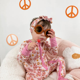 Dream Big Little Co Don't Worry Be Hoppy Dream Romper, Dream Big Little Co, Bamboo Pajamas, cf-size-0-3-months, cf-size-12-18-months, cf-size-2t, cf-size-3-6-months, cf-size-6-12-months, cf-t