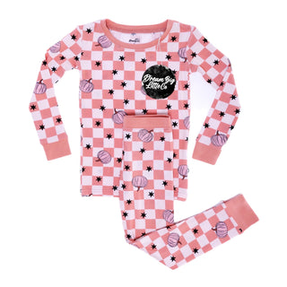 Dream Big Little Co Harvest Kisses Checks L/S Dream Set, Dream Big Little Co, cf-size-3t, cf-size-7-8, cf-type-pajamas, cf-vendor-dream-big-little-co, CM22, DBLC, Dream Big Little Co, Dream B