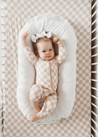 Dream Big Little Co Sandy Checkers Dream Romper, Dream Big Little Co, cf-size-18-24-months, cf-size-2t, cf-type-pajamas, cf-vendor-dream-big-little-co, Checkers, DBLC, Dream Big Little Co, Dr