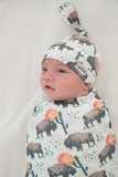 Copper Pearl Bison Top Knot Hat, Copper Pearl, All Things Holiday, Baby Hat, Copper Pearl Bison, Copper Pearl Bison Top Knot Hat, Copper Pearl Hat, Copper PEarl Hats, Copper Pearl Top Knot Ha