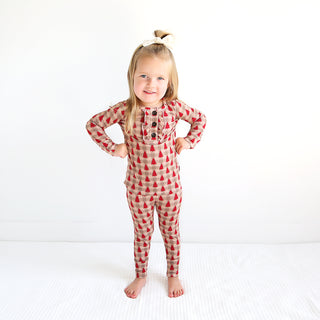 Gigi and Max Francis Ruffle 2pc Pajama Set, Gigi and Max, 2pc Pajama Set, All Things Holiday, Bamboo Pajama, cf-size-24-months, cf-type-pajamas, cf-vendor-gigi-and-max, Christmas, Christmas P