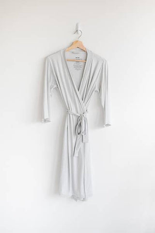 Little Sleepies Cloud Women's Bamboo Viscose Robe, Little Sleepies, CM22, Little Sleepies Cloud Women's Bamboo Viscose Robe, Little Sleepies Solid Grey, Little Sleepies Women's Bamboo Viscose