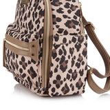 Itzy Ritzy Mini Backpack - Leopard, Itzy Ritzy, Diaper Bag, Itzy Ritzy, Itzy Ritzy Leopard, Itzy Ritzy Leopard Mini Backpack Dipaer Bag, Itzy Ritzy Mini Backpack, Itzy Ritzy Mini Backpack Dia