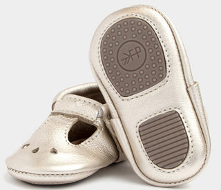 Freshly Picked Platinum Mary Jane Mini Sole, Freshly Picked, Freshly Picked, Freshly Picked Mary Janes, Freshly Picked Mini Sole, Freshly Picked Moc, Freshly Picked Moccasins, Freshly Picked 