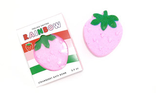 Feeling Smitten Rainbow Strawberry Bath Bomb, Feeling Smitten, Bath and Body, Bath Body, Bath Bomb, Bath Bombs, Beauty, Feeling Smitten, Feeling Smitten Rainbow Strawberry, Feeling Smitten Ra