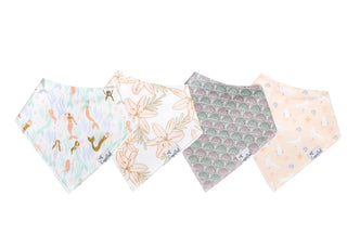 Copper Pearl Coral Bandana Bib Set, Copper Pearl, Baby Shower, Baby Shower Gift, Bandana Bib Set, Bandana Bibs, Bandanna Bibs, Copper Pearl, Copper Pearl Bandanna Bibs, Copper Pearl Bib Set, 