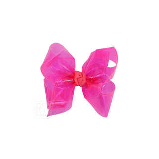 Large Waterproof Double Knot Hair Bow on Headband, Beyond Creations, Alligator Clip Hair Bow, Beyond Creations, Bow, cf-size-apple-green, cf-size-aqua, cf-size-aquamarine, cf-size-black, cf-s