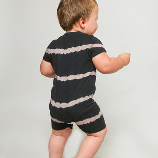 Fairwell Bonfire Romper in Onyx, Fairwell, CM22, Fairwell, Fairwell Bonfire Romper, Fairwell Bonfire Romper in Onyx, Fairwell Boys, Fairwell Kids Clothing, Fairwell Onyx, Fairwell SS22, Fairw