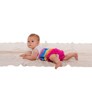 Fairwell Terra Romper in Lilac Rainbow, Fairwell, CM22, Fairwell, Fairwell Kids Clothing, Fairwell Lilac Rainbow, Fairwell Terra Romper, Fairwell Terra Romper in Lilac Rainbow, Fairwell Tie D