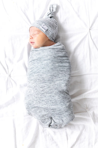 Copper Pearl Asher Knit Swaddle Blanket, Copper Pearl, cf-type-swaddling-blanket, cf-vendor-copper-pearl, Copper Pearl, Copper Pearl Asher, Copper Pearl Asher Knit Swaddle Blanket, Copper Pea
