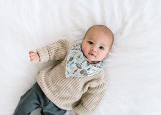 Copper Pearl Lumberjack Bandana Bib Set, Copper Pearl, Baby Shower, Baby Shower Gift, Bandana Bib Set, Bandana Bibs, Bandanna Bibs, cf-type-bib-set, cf-vendor-copper-pearl, Copper Pearl, Copp