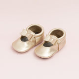 Freshly Picked Platinum Bow Flat Mini Sole, Freshly Picked, Freshly Picked, Freshly Picked Mini Sole, Freshly Picked Moc, Freshly Picked Moccasins, Freshly Picked Platinum, Freshly Picked Pla