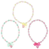 Pink Poppy Sparkle Princess Heart Necklace - 3 Colors Available, Pink Poppy USA, Dress Up, Dress Up Jewelry, Girls Necklace, Jewelry, Little Girls Necklace, Necklace, Pink Poppy  Necklace, Pi