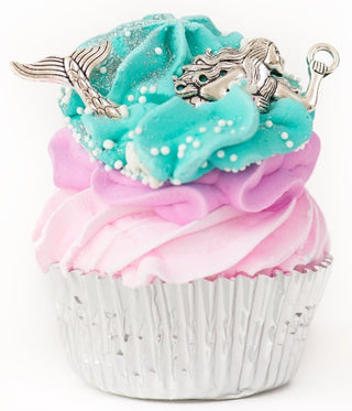 Feeling Smitten Mermaid Large Cupcake Bath Bomb, Feeling Smitten, Bath & Body, Bath and Body, Bath Bomb, Bath Bomb Cupcake, Bath Bombs, Beauty, Black Friday, Cupcake Bath Bomb, Cyber Monday, 