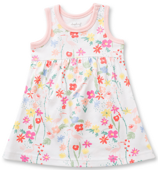 Sapling Child Floral Dress, Sapling Child, cf-size-3-6-months, cf-type-dress, cf-vendor-sapling-child, CM22, Dress, Organic Cotton, Sapling, Sapling Child, Sapling Child Floral Dress, Sapling