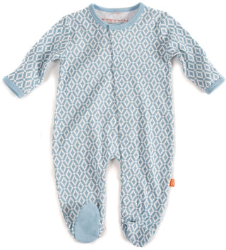 Magnetic Me Boy Morocco Magnetic Footie, Magnificent Baby, Baby Gift, Baby Shower, Baby Shower Gift, Footie, JAN23, Magnetic, Magnetic Footie, Magnetic Me by Magnificent Baby, Magnetic Me Woo