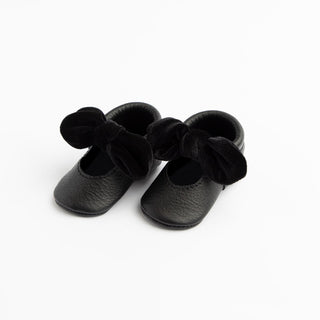 Freshly Picked Black Velvet Knotted Bow Mini Sole, Freshly Picked, Freshly Picked, Freshly Picked  Knotted Bow Mini Sole, Freshly Picked Black Velvet Knotted Bow, Freshly Picked Black Velvet 
