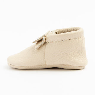 Freshly Picked First Pair Soft Sole Bow Moccasins - Cream, Freshly Picked, Bow Moc, Bow Moccasins, Cyber Monday, Freshly Picked, Freshly Picked Bow Moccasins, Freshly Picked cream, Freshly Pi