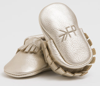 Freshly Picked Newborn Platinum Soft Sole Moccasins, Freshly Picked, Cyber Monday, Freshly Picked, Freshly Picked Moc, Freshly Picked Moccasins, Freshly Picked Newborn Moccasins, Freshly Pick