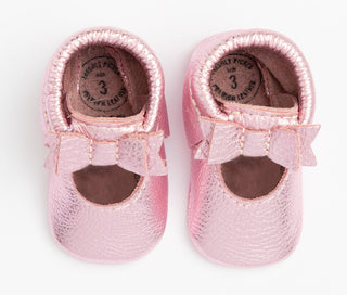 Freshly Picked Pink Frost Ballet Flat Bow Mini Sole, Freshly Picked, Freshly Picked, Freshly Picked Mary Jane Mini Sole, Freshly Picked Mary Janes, Freshly Picked Mini Sole, Freshly Picked Mo